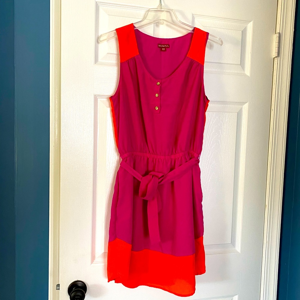 Color block dress